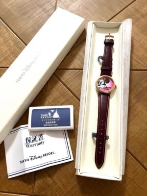 Reloj de pulsera analógico TOKYO Disney Resort Minie Mouse para mujer descontinuado limpio Foto 1 de 4