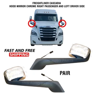  Hood Mirros For Volovo Truck Dodge Ram Pro Master Ford and Mercedes 