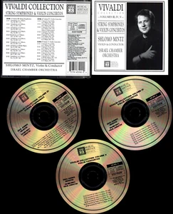 BOX SET 3 CD'S VIVALDI COLLECTION VOLS III, IV, V SHLOMO MINTZ STRING SYM. - Picture 1 of 1