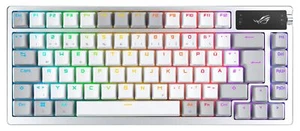 ASUS ROG Azoth keyboard Gaming USB + RF Wireless + Bluetooth White - 90MP031A... - Picture 1 of 7