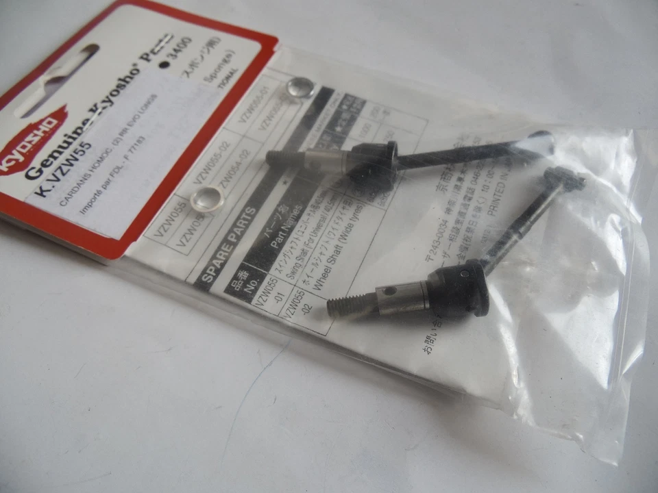 KYOSHO VZW055 Cardans Homocinétique V-One RR Evo Longs