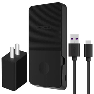Desktop 3in1 Phone/Watch/Earphone Wireless Charger Power Adapter + Type C Cable - Picture 1 of 1