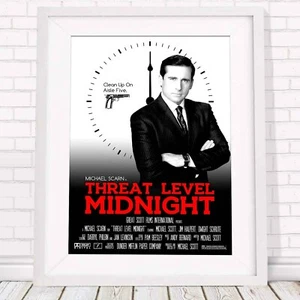 PELÍCULA "NIVEL DE AMENAZA MEDIANOCHE" - Póster de la oficina impresión de imagen tamaños A5 a A0 - Imagen 1 de 14