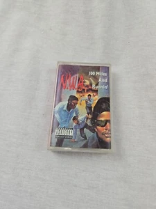 NWA 100 Miles and Runnin Original 1990 Cassette Tape N.W.A Priority Records - Picture 1 of 4