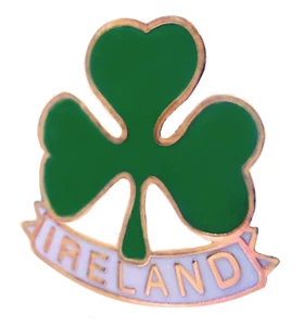 Irland Kleeblatt Pin Anstecker  - Bild 1 von 2
