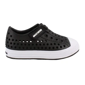 Neu Kinder Skechers Größe 7 10 Jungen Foamies®: Guzman 2.0 Solar Ray Slipper schwarz - Bild 1 von 1