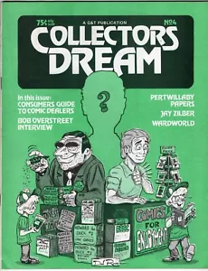 SUEÑO DE COLECCIONISTA #4 1978 ENTREVISTA OVERSTREET Clasificada Distribuidores de cómics ROSA Fanzine - Imagen 1 de 2