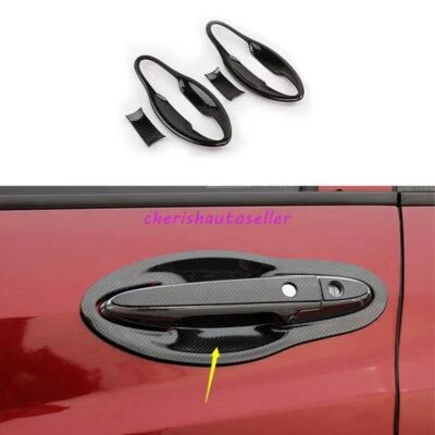 For Honda HR-V Vezel 2016-2022 Black Steel Exterior Side Door Bowl Cover Trim - Imagem 1 de 4
