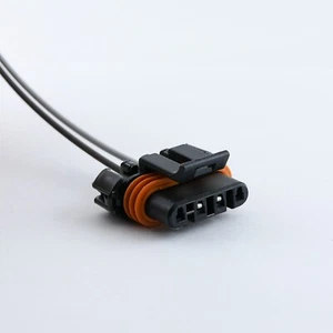 GM Alternator Connector Pigtail 2 Wire CS130D, AD230, AD237 and AD244 Gray/Brown - Picture 1 of 3