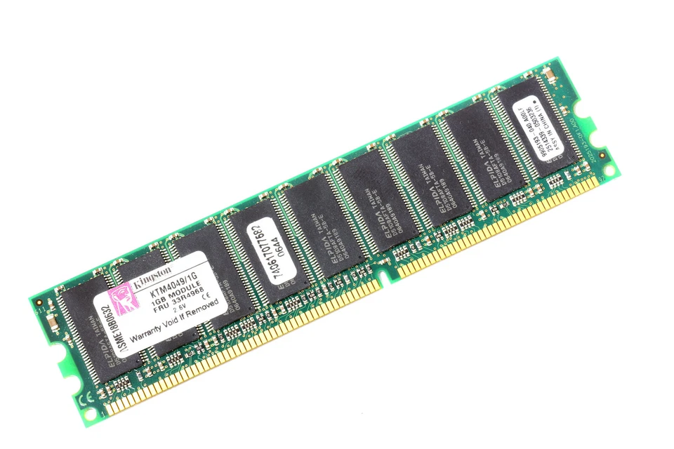 Kingston KTM4049/1G ECC 400MHz 1GB Server Memory RAM - Image 1 of 1