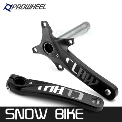 Snow E-bike Fat Tire Crankset 104BCD 170mm 100 120mm Snow Bike Crank Arm BB - Image 1 of 4