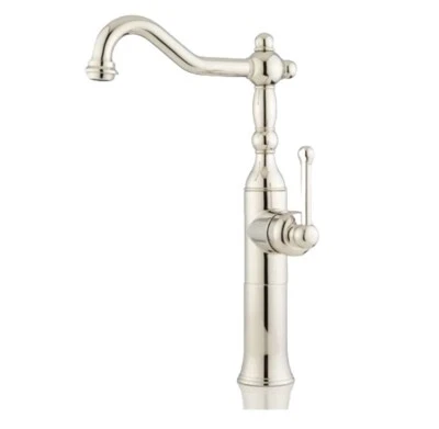 Signature Hardware Sidonie Single Vessel Bathroom Faucet Oil Polished Nickel - Image 1 of 4