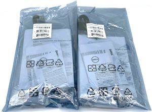 2X NEW GENUINE SEALED DELL KDP70 DISPLAYPORT TO DVI DUAL-LINK CABLE ADAPTER - Picture 1 of 9
