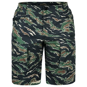 Men's Tactical Shorts Summer Quick Dry Breathable Loose Multi-Pocket Work Shorts - Picture 1 of 16