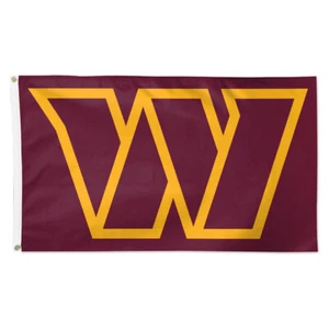 WinCraft Washington Commanders 3x5ft Deluxe Single-Sided Flag Banner - Picture 1 of 1