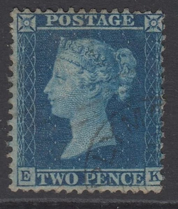 SG 35 2d placa azul profundo 5 letras EK. Muy fino usado con parte CDS, hojas - Imagen 1 de 1