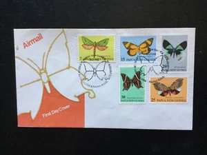 PAPÚA NUEVA GUINEA 1979 Conservación - Polillas FDC sin dirección (P188) - Imagen 1 de 1