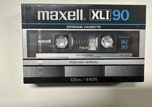 maxell Audiocassette XL I 90, Superferro, Japan, neu, Typ I, s.selten, unbenutzt - Bild 1 von 6
