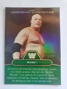 2010 Topps WWE Platinum Legendary Superstars Green /499 Kane & Bam Bam Bigelow - Picture 1 of 2