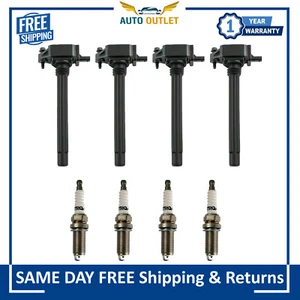 Ignition Coil & Iridium Spark Plug Kit Set For 2014-19 Chrysler Dodge Jeep Fiat - Bild 1 von 7