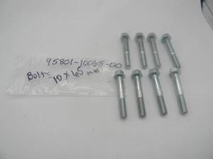 NOS Honda Schrauben Quantität 8 10x65 MM TRX 300 200 400 90 250 350 450 500 420 - Bild 1 von 2