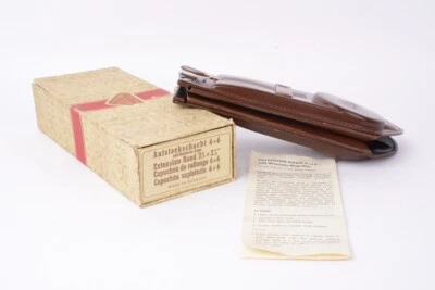 Accesorio Rolleiflex. Tapa de extensión 6x6 con lupa binocular. Foto 1 de 4