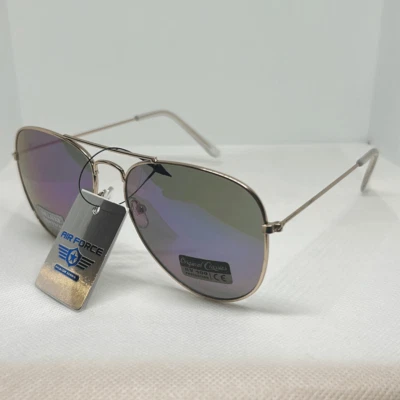 Gafas de sol unisex con lentes espejadas Air Force Aviator Foto 1 de 3