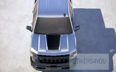¡Nuevo! Calcomanía de vinilo para capó Chevrolet Silverado 2019-2025 RST Trail Boss LT Foto 1 de 4
