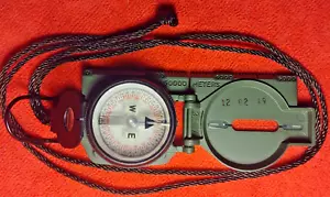 USGI Cammenga 3H Tritium Lensatic Compass ODG US Military Issue Feb 2012 w Pouch - Picture 1 of 9