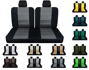 Truck seat covers fits 1992-1996 Ford F150-250 truck 50/50 top and solid bottom - Bild 1 von 35