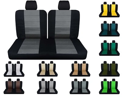 Truck seat covers fits 1992-1996 Ford F150-250 truck 50/50 top and solid bottom - Image 1 of 4