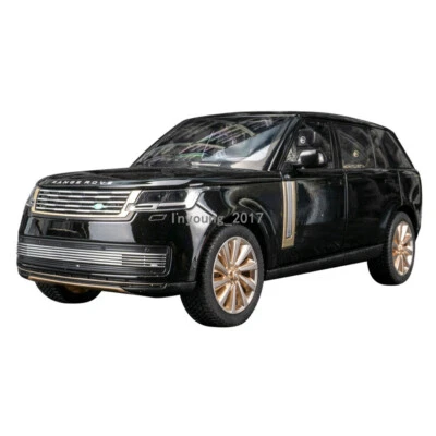 1/18 2022 Land Rover Range Rover SV Model Car Diecast Toy Cars Collection Black - Image 1 of 4