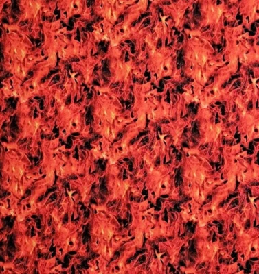 Fire Flames Fabric ELIZABETHs STUDIO 604 Quilters Cotton BY THE YARD BTY - Image 1 of 2