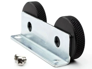 Fender Bracket + (2) Fender Roller Knobs, for Jaguar Mini Pots - Picture 1 of 3