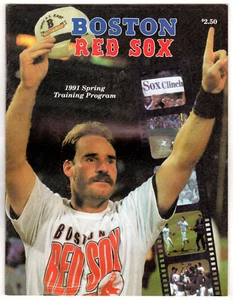 Boston Red Sox 1991 Spring Training Program - Picture 1 of 2