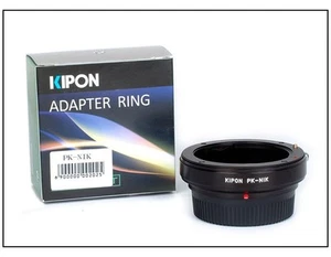 *NEU*Kipon Adapter für Pentax PK Mount Objektiv auf Nikon F NIK Kamera - Bild 1 von 6