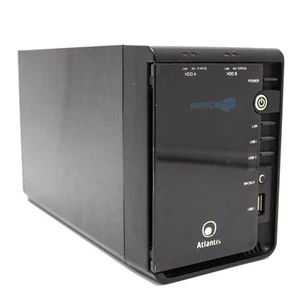 Atlantis Diskmaster G502D NAS Mit 2 Slots Bis Zu 2TB + 2TB Refurbished HDD - Bild 1 von 6