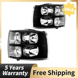 2x Headlight Assemblies For Chevy Silverado 2500/ 08-13 Silverado 1500 - Picture 1 of 13
