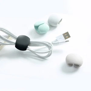 4 Pcs Cable Holder Charging Storage Buckle Wire Organiser Line Winder - Afbeelding 1 van 11