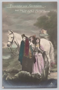 Trompeter von Säckingen Set Hand-Colored German Romance Postcards Unused - Picture 1 of 3