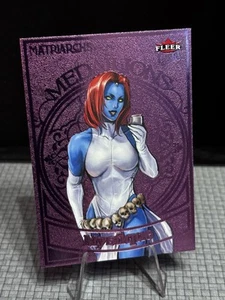 Medallones Mystique 2024 Fleer Ultra Matriarcas de Marvel #M-43 - Imagen 1 de 2