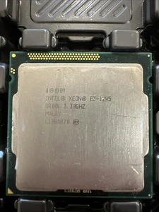 Intel Xeon E3-1245 SR00L 3.3GHz Quad Core LGA 1155 CPU Processor - Picture 1 of 2