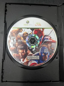 Marvel: Ultimate Alliance Disc Only Microsoft Xbox 360 2006 Tested Working - Picture 1 of 2