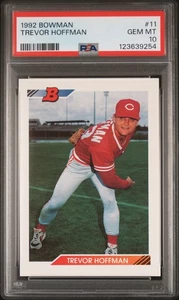 1992 Bowman #11 Trevor Hoffman PSA 10 - Picture 1 of 2