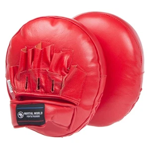 Martial World multi-punching mitt PM68-RD red and black vertical 25 x width 20 x - Picture 1 of 5