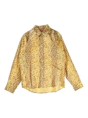BAPE Archive Leopard Print Shirt Urahara Used Short Sleeve 80s Style - Image 1 of 4