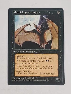 MTG Vampire Bats (Spanish 4th Edition (BB)/Black/C) - BGM - Image 1 of 2