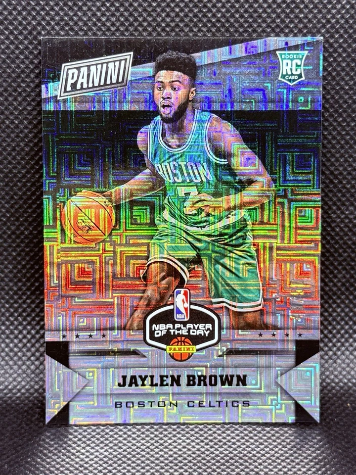 2016 panini player the day JAYLEN BROWN rookie /50 celtics Rare - Image 1 of 3