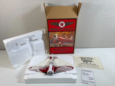 Banco de monedas vintage 1997 Wings of Texaco 1930 Travel Air Model R barco misterioso NIOB Foto 1 de 4