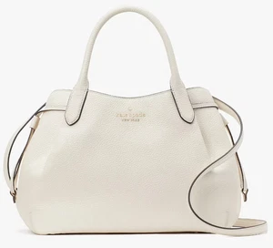 Kate Spade Dumpling Large Elfenbein Weiß Leder Umhängetasche Tasche K8134 Handtasche Neu mit Etikett $ 459 - Bild 1 von 7
